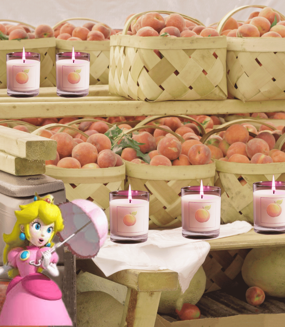 Market Peach Fragrance Oil 759 Candle